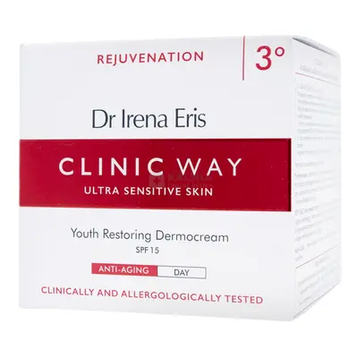 Dr Irena Eris Clinic Way teljes bőrmegújító 50+ nappali krém 50 ml