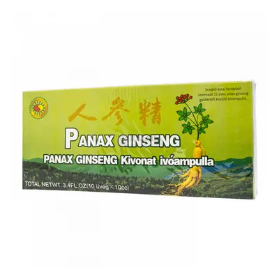 Sun Moon Panax Ginseng ivóampulla 10 x 10 ml