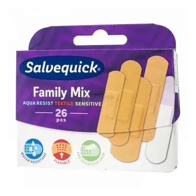 Salvequick Med Family mix sebtapasz 26 db