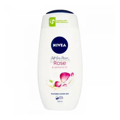 Nivea Bathcare Roses krémtusfürdő 250 ml