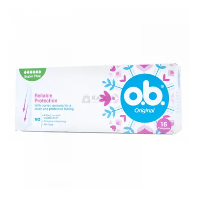 o.b. Original Super Plus tampon 16 db