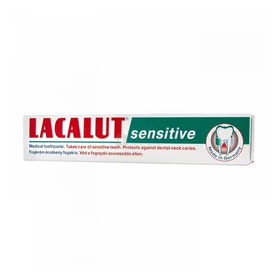 Lacalut Sensitive preventív hatású fogkrém 75 ml