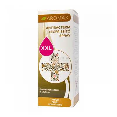 Aromax Antibacteria citrom+fahéj+szegfűszeg légfrissítő spray 40 ml