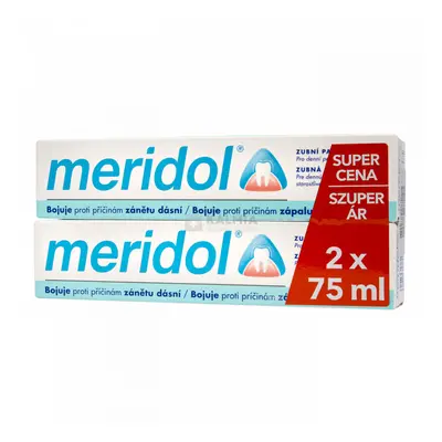 Meridol fogkrém duopack 2 x 75 ml