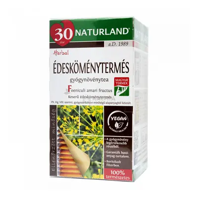 Naturland Édesköménytermés filteres tea 25 db