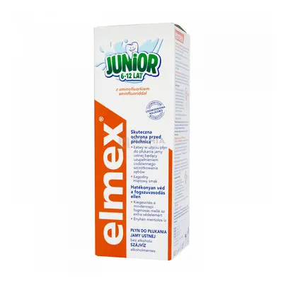 Elmex Junior szájvíz 6-12 év 400 ml