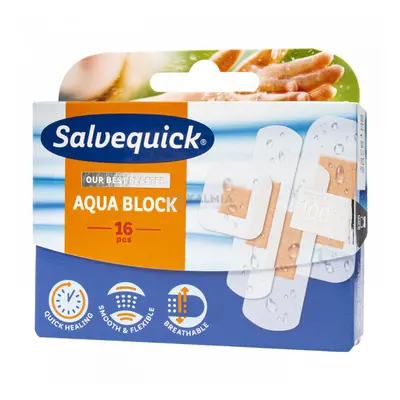 Salvequick AquaBlock sebtapasz 16 db