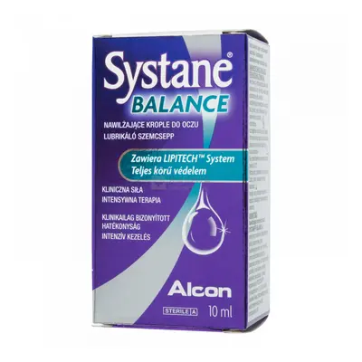 Systane Balance nedvesítő szemcsepp 10 ml