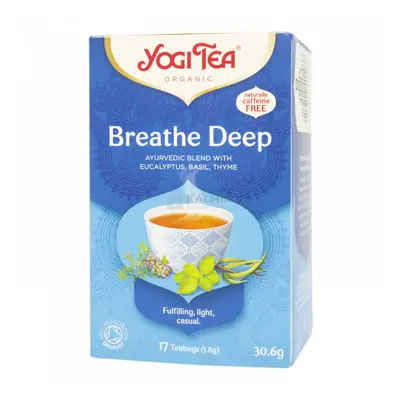 Yogi Tea Bio Mély Lélegzet tea 1,8 g 17 db