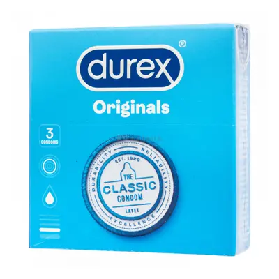 Durex Originals (Classic) óvszer 3 db