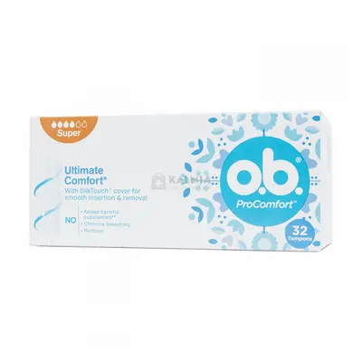 o.b. ProComfort Super tampon 32 db