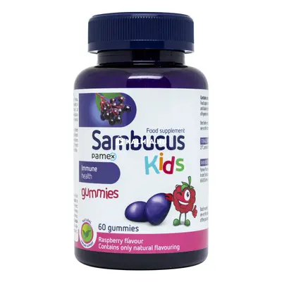 Sambucus kids málna ízű gumivitamin 60 db