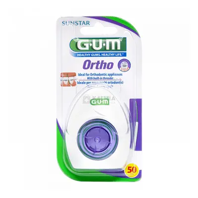 Gum Ortho Floss fogselyem 50 db