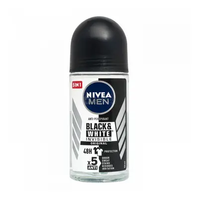 Nivea Men Invisible Black & White Power deo roll-on 50 ml