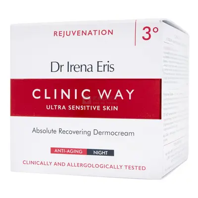 Dr Irena Eris Clinic Way teljes bőrmegújító 50+ éjszakai krém 50 ml