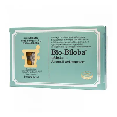 Pharma Nord Bio-Biloba tabletta 60 db