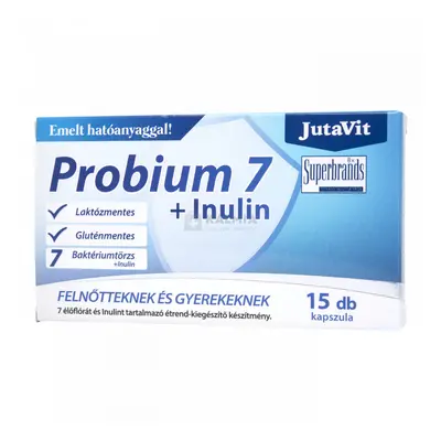 JutaVit Probium 7 + Inulin kapszula 15 db