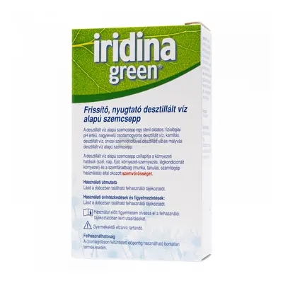 Iridina Green frissítő szemcsepp 10 ml