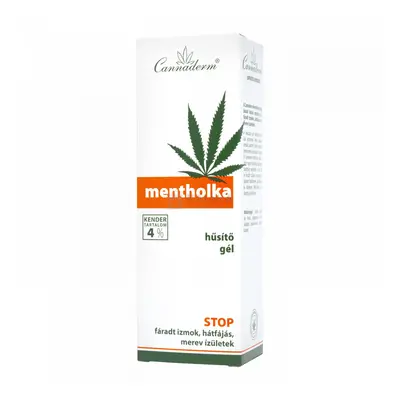 Cannaderm Mentholka hűsítő gél 200 ml