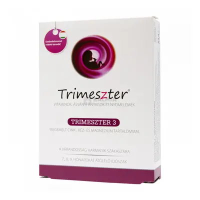 Trimeszter 3 várandósvitamin tabletta 7-9 hó 60 db