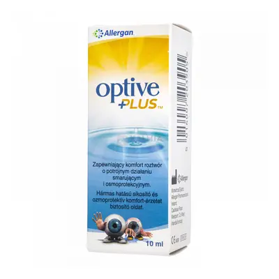 Optive Plus lubrikáló szemcsepp 10 ml