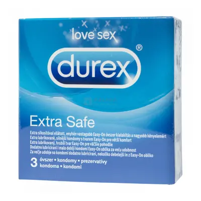 Durex Extra Safe óvszer 3 db