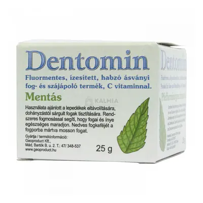 Dentomin H mentás fogpor 25 g