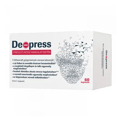 De-Press étrendkiegészítő kapszula 60 db