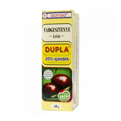 Biomed Vadgesztenye krém 2 x 60 g duopack