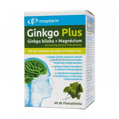 Innopharm Ginkgo Plus 120 mg filmtabletta 60 db