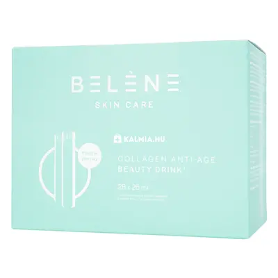 Belène Collagen Anti-Age Beauty Drink kollagént, cinket és vitaminokat tartalmazó ital 25 ml 28 