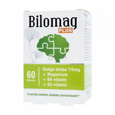 Dr. Theiss Bilomag Plus 110 mg Ginkgo biloba kapszula 60 db