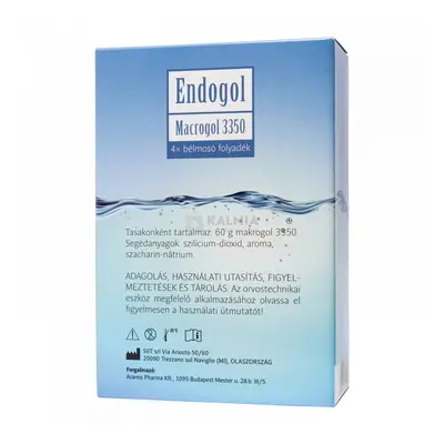 Endogol Macrogol 3350 bélmosó folyadék 4 db