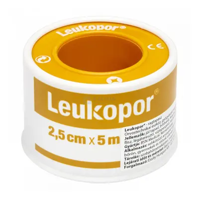 Leukopor ragtapasz 5 m x 2,5 cm (2473)