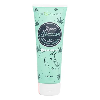 UW Classic Relax Lóbalzsam CBD-vel és zöldagyaggal gél 250 ml