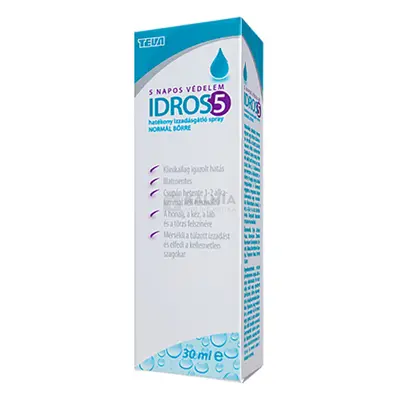 Idros 5 izzadásgátló spray 30 ml