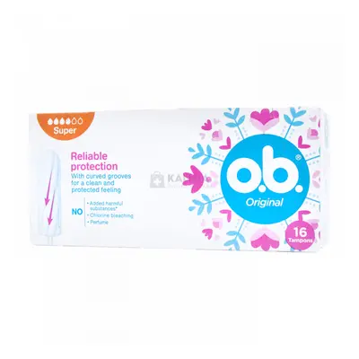 o.b. Original Super tampon 16 db