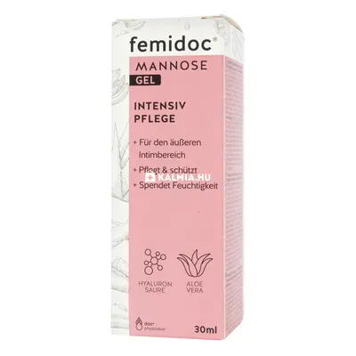 Uroexpress Femidoc Mannóz intim gél 30 ml