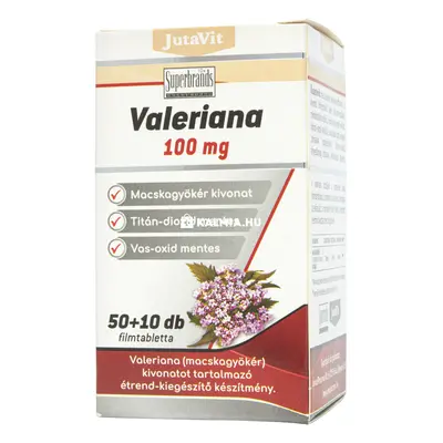 JutaVit Valeriana 100 mg filmtabletta 50 + 10 db