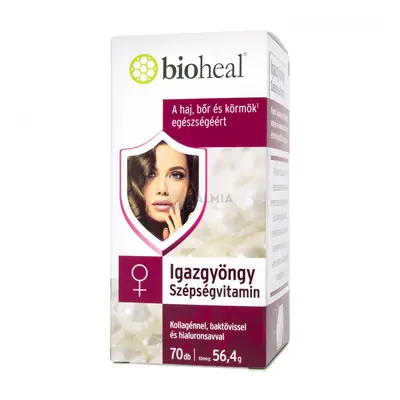 Bioheal igazgyöngy szépségvitamin kapszula 60 + 10 db