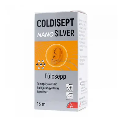 Coldisept Nanosilver fülcsepp 15 ml