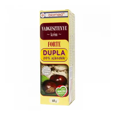 Biomed Vadgesztenye krém Forte dupla 2x60 g