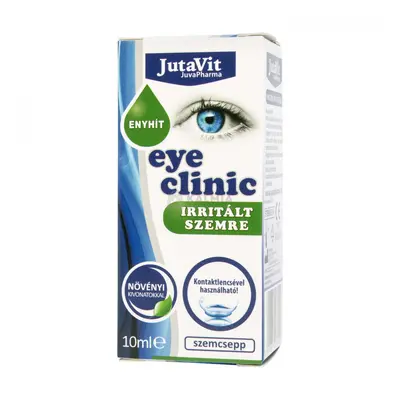 JutaVit Eye clinic szemcsepp Irritált szemre 10 ml