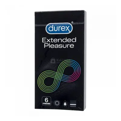 Durex Extended Pleasure óvszer 6 db