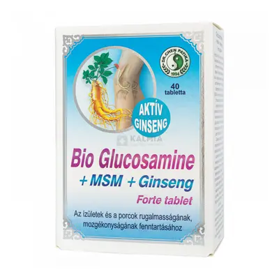 Dr. Chen Bio Glucosamine+MSM+Ginseng Forte tabletta 40 db