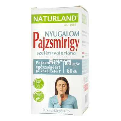 Naturland Pajzsmirigy Nyugalom kapszula 60 db