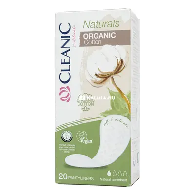 Cleanic Naturals Organic Cotton tisztasági betét 20 db