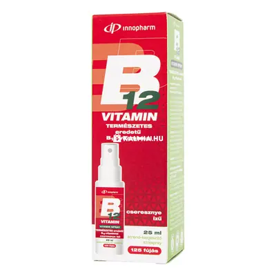 InnoPharm B12 cseresznyés szájspray 25 ml