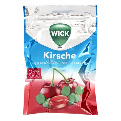 Wick cseresznye-eukaliptusz cukormentes torokcukorka 72 g