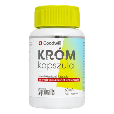 Goodwill Króm 250 mcg kapszula 60 db